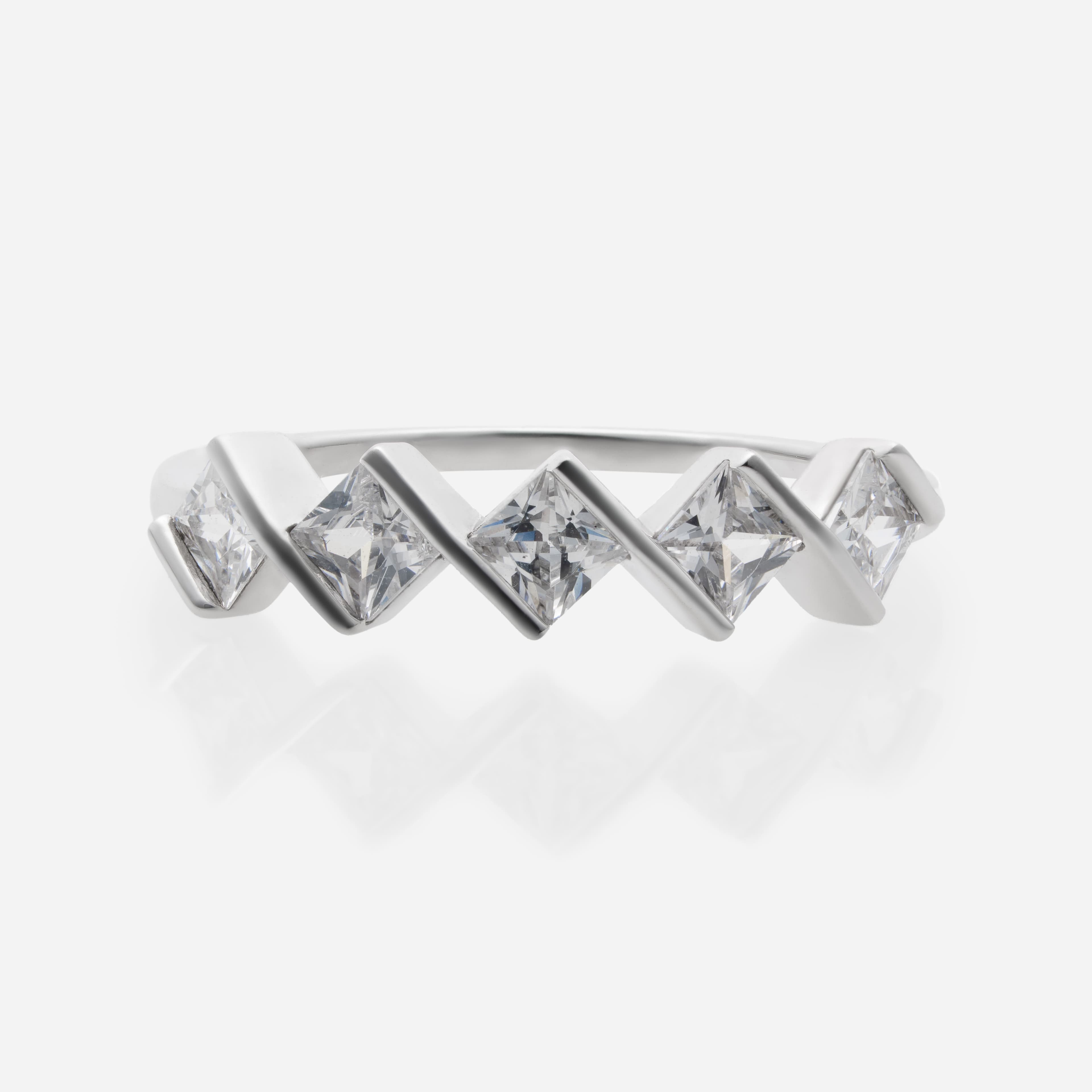 Zigzag Princess Ring