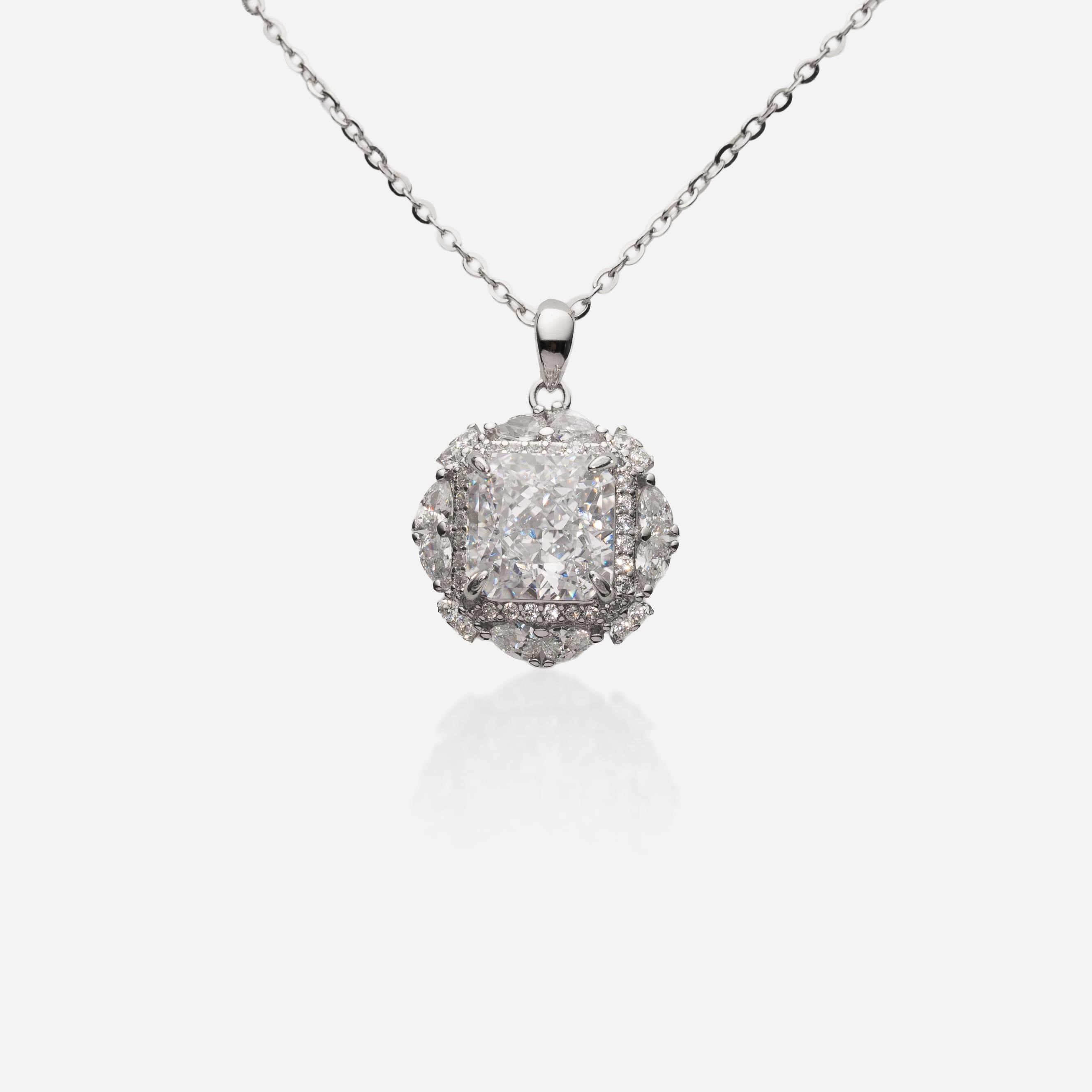 Orbe Pavé Sphere Necklace